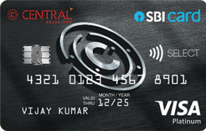 Central SBI Select Credit Card