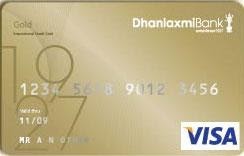 Dhanlaxmi Bank Gold Credit Card